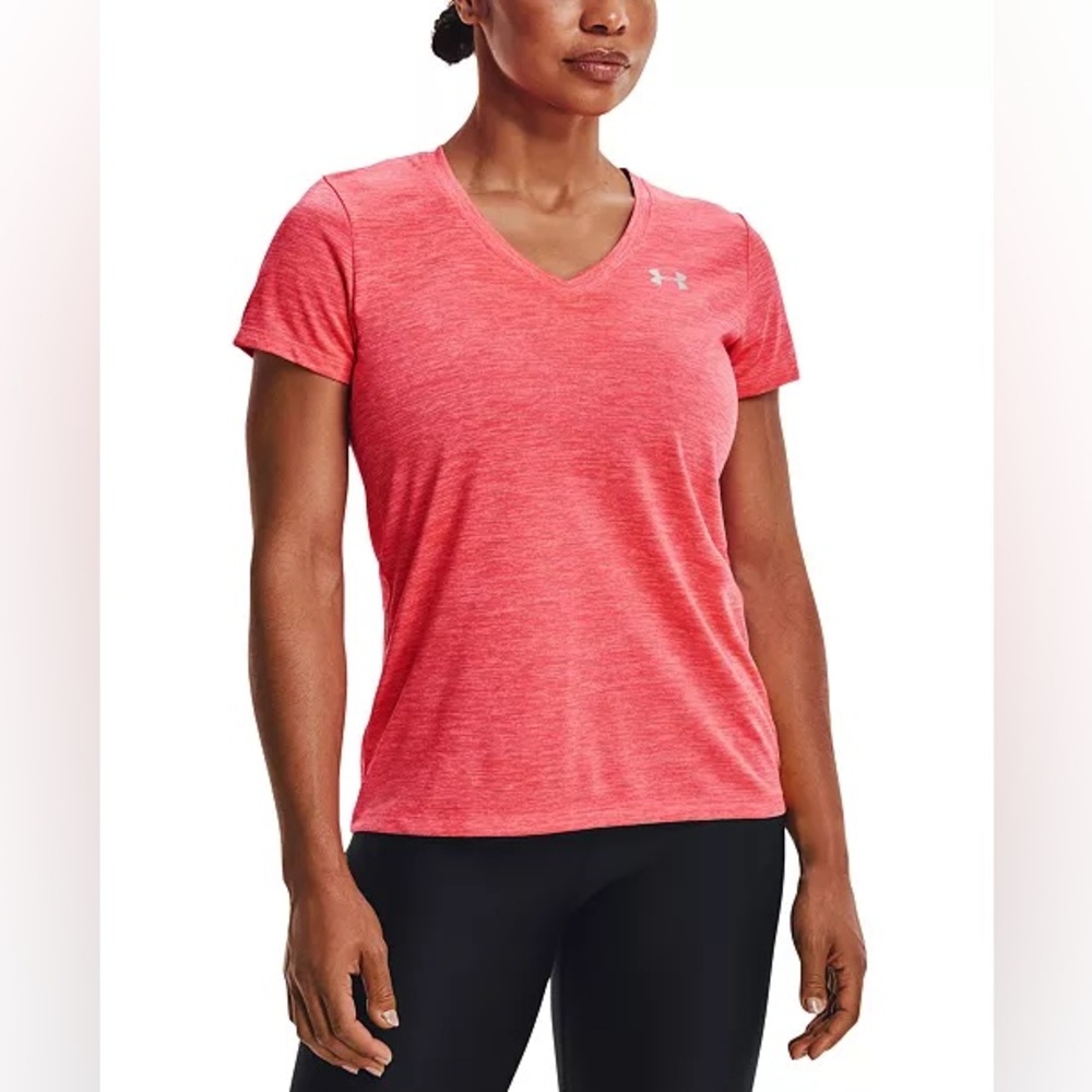 Under Armour Women's Red Short Sleeve Tee